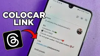 COMO COLOCAR LINK NO PERFIL DO THREADS