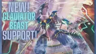 New Gladiator Beast Support!  VS Tachyon Meta! Yu-Gi-Oh!  Duel Links!