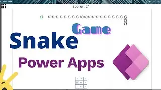 Snake Game using Power Apps