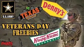 2019 Veterans Day freebies
