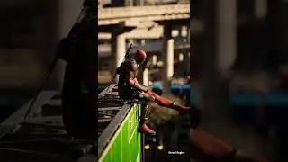 Deadpool Animation in Unreal Engine 5 🔥 #unrealengine5 #unrealexpert #shorts #deadpool