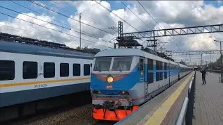 Как в старые добрые! Электровоз ЧС200-009 Невский Экспрэсс СПБ - Москва + супер приветливая бригада.