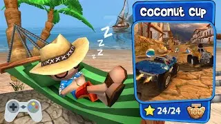 Beach Buggy Racing 2 | Rez Vs Beach Bro | How to beat Beach Bro | 2021 Game Play