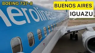 VUELO Buenos Aires - Iguazu / Aerolineas Argentinas / BOEING 737-8 (06/09/2021)