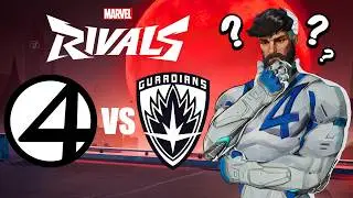 FANTASTIC 4 vs THE GUARDIANS OF THE GALAXY! MARVEL RIVALS TEAM BATTLE