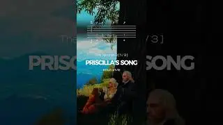 PRISCILLA'S SONG The Witcher 3 on Guitar 1/3. TABS GuitarMe School Aleksunder Chuiko #GuitarMe #Tabs