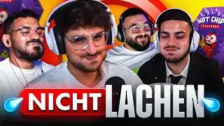 LACHEN = HOTCHIP 🔥🌶 VERSUCHE NICHT ZU LACHEN CHALLENGE MIT ROHAT, EDIZ & MERT! 😂