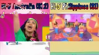 Hi-5 Dancing Bus comparison (AUS and PH)