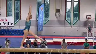 Ruby Pass (AUS) - Beam - Pre-Olympic Training in France - July 2024