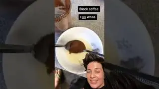 Yumurta ve kahveden yüz maskesi olur mu? Deniyorum! Coffee mask 
