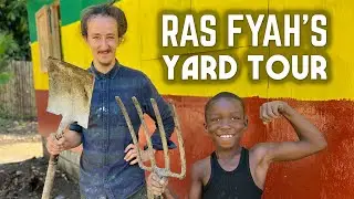 Scottish Ras Fyah's Yard Tour! Mokko's Neighbour in Jamaica