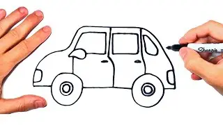 How to draw a CAR | Car drawing tutorial