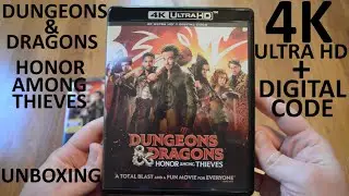 Unboxing Dungeons & Dragons Honor Among Thieves 4K Ultra HD + Digital Code
