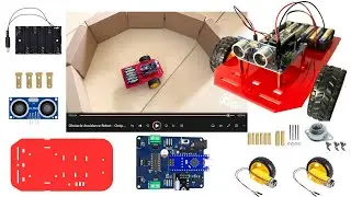 DIY Obstacle Avoidance Robot Car | Ultrasonic Sensor HC-SR04 & Arduino Nano Tutorial