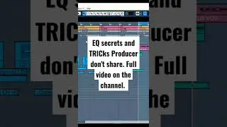 EQ secrets and TRICks Producer don't share. Full video on the channel. #shorts #EQ