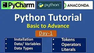 Python Tutorial Day-1 By Vivek Bindraji #python #pythonprogramming #pythontutorial