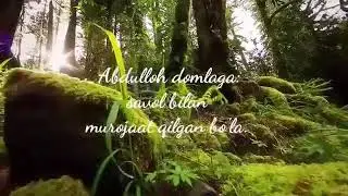 Abdulloh domlaga savol berishti    2018