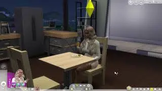 Sims 4  Lets play Iris part 5 Hanging out with friends and fail at street performing