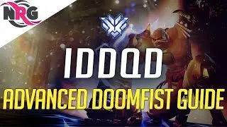 NRG IDDQD - How to be a PRO DOOMFIST Advanced Guide/Settings and crosshair (Mechanics Explained)