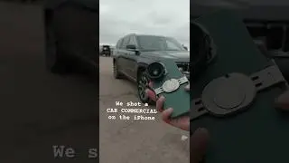iPhone CAR cinematic w/ SANDMARC Wide Lens 🎬 