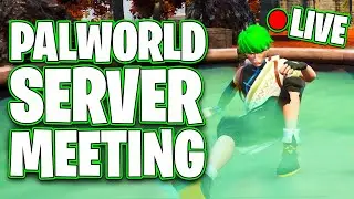 PALWORLD SERVER MEETING 🔊 || 🔴LIVE