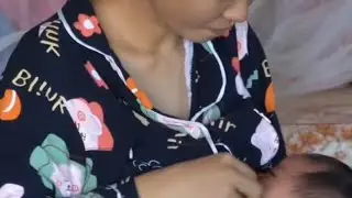 Cute mom breastfeeding vlog 2024💓||#breastfeeding #breastmilk