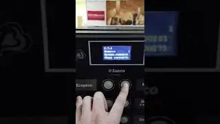 Как проверить статистику приготовления кофе в кофемашине Saeco Iperautomatica?
