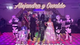 Boda Cristiana con los Star wars  y 100 invitados dijeron 