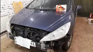Peugeot 308 с 2007 по 2014 г.в. Установка сигнализации с автозапуском StarLine. Своими Руками.