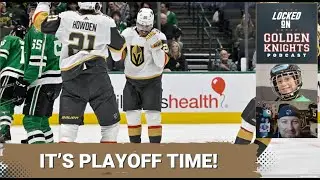 VGK/Stars series preview / NHL bracket predictions / Logan Thompson or Adin Hill?