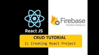React-Firebase 1 : Creating React folder