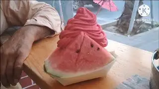 Tea party sweets Ardiya Branch kuwait  || Watermelon icecream || international desert
