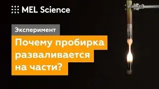 Эксперимент «Химическая реакция против стеклянной пробирки»