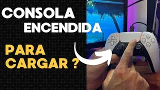 Se debe tener encendido el PS5 para cargar el control ?