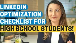 How to optimize Linkedin profile for high school students? | (2021 new tips)