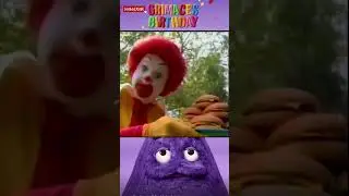 Classic Grimace Commercial Grimaces aunts crash the McDonald’s Picnic #grimacebirthday #grimaceshake
