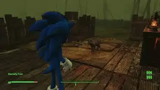 Sonic caps a cat (1998 colourised)