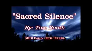 Sacred Silence - Tom Booth