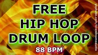 Royalty FREE Hip Hop Drum Beat 88 BPM