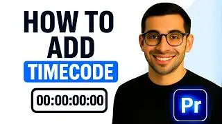 How to Add Timecode in Premiere Pro? (Easy Method)