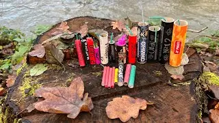 Тестируем различные мощные петарды. Часть 3 🧨🔥👍😱 