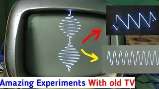 How to make Oscilloscope using CRT TV part-1