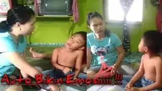 Virall || aksi kocak ibu mengajarkan anaknya belajar