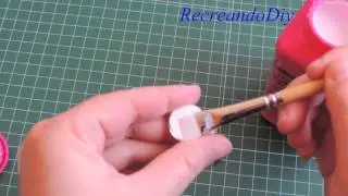 Diy Colgantes con burbujas camafeos.
