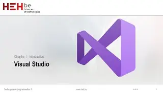 Chapitre 1.2 : Visual Studio