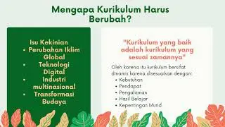 AKSI NYATA TOPIK 2 MERDEKA MENGAJAR  "Mengapa Kurikulum Perlu Berubah?"