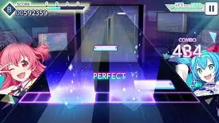GUYS I ￼FULL COMBO'D A MASTER SONG ON PROJECT SEKAI YIPPIE🎉🎊