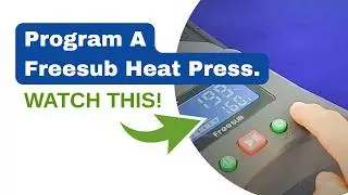 How to program the Freesub Sublimation Heat Press ST-4050 controller.