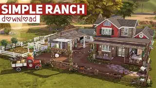 The Sims 4: Simple Ranch NO CC [download]