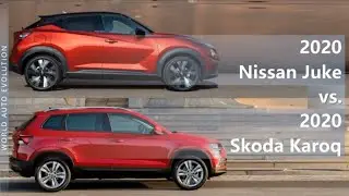 2020 Nissan Juke vs 2020 Skoda Karoq (technical comparison)
